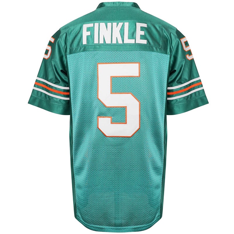 Phoneutrix #5 Ray Finkle Ace Ventura Pet Detective Jim Carrey Movie Football Jersey Green (Green, XX-Large) - Image 2